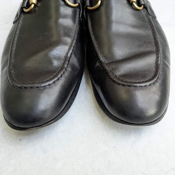 Gucci Horsebit Loafers Black Men 9 Leather - Picture 4 of 15